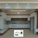 تصویر آشپزخانه هایگلاس ترکیبی